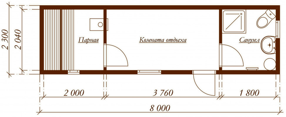 Планировка мобильной бани с душем и туалетом.jpg